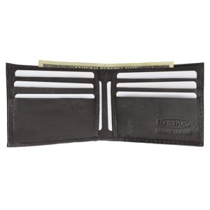 Genuine Leather Classic Bifold Mens Wallet 1158