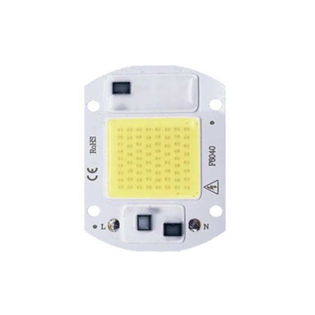 EZLIFE Chips LED COB de 20 W/50 W, luces frías y cálidas T7N7 M4N6