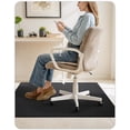 thumbnail image 2 of Color&Geometry Anti Scratch Ultra Thin Leather Chair Mat for Hard Floor Protection 47"x59"- Waterproof, Non-Slip, Noise Reduce, Easy Clean Home Offic, 2 of 8