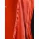 thumbnail image 5 of Abrigo de terciopelo A-Line para mujer Inspire Chic, de doble botonadura, con cuello alto, abrigo de invierno de longitud media, talla XL, rojo anaranjado, 5 of 6