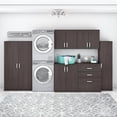 thumbnail image 1 of Pemberly Row 6 Piece Modular Laundry Room Storage Set in Storm Gray, 1 of 8