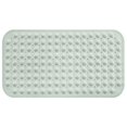 thumbnail image 1 of Alfombra De Baño Antideslizante Antimoho Respetuoso Del Medio Ambiente Baño Insípido Alfombra De Piso De Cocina Ventosa Masaje Crema-Blanco (79*39cm) brillar Electrónica, 1 of 5