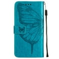 thumbnail image 4 of Case for Samsung Galaxy A22 5G Magnetic Flip Cover Embossing Butterfly Premium Leather, 4 of 5