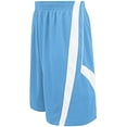 thumbnail image 2 of High5 Youth Fusion Reversible Shorts 335801 Columbia Blue/White M, 2 of 2