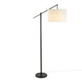 thumbnail image 4 of LumiSource Matte Black Metal, Natural Linen Casper 69" Metal Floor Lamp, 4 of 6