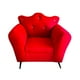 thumbnail image 1 of Sillón Individual Chico Confort Estilo Para Tu Hogar Oficina rojo, 1 of 5