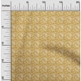 thumbnail image 2 of oneOone Cotton Silk Yellow Fabric Writing Font Sewing Craft Projects Fabric Prints By Yard 42 Inch Wide, 2 of 5