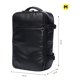thumbnail image 2 of Totto Mochila Ergonómica Mediana Expandible Porta Laptop 16 Con Bolsillo Secreto|escuela - Oficina - negro M, 2 of 14