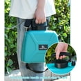 thumbnail image 6 of Battery Powered Sprayer 1.35 Gallon/5L, Electric Sprayer, USB Rechargeable Handle and Retractable Wand, Garden Sprayer with 3 Mist Nozzles and Adjustable Shoulder Strap for Garden,Lawn,Cleaning-Green, 6 of 7
