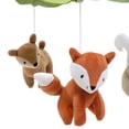 thumbnail image 2 of Lambs & Ivy Woodland Tales Multicolor Forest Animals Musical Baby Crib Mobile, 2 of 3