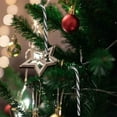 thumbnail image 6 of Gymnture 12pcs Plastic Candy Cane Ornaments for Xmas Tree Decorations Hanging Ornaments Candy Cane Pendants Holiday Party Supplies (15cm), 6 of 11