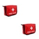 thumbnail image 4 of Toystoory Home Nylon Emergency Zipper Closure Storage Outdoor Bag Hiking Camping Case Organizer Pill Travel Picnic Equipment Survival Rojo 2Conjunto, 4 of 6
