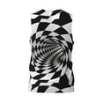 thumbnail image 2 of Rocae 3D Vortex Illusion for Men's Basketball Jersey Lightweight and Breathable Athletic Tank Top,Quick-Drying Sports Jersey Large, 2 of 9