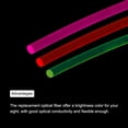 thumbnail image 5 of Unique Bargains 6Pcs Fiber Optic Sight Rods, 6 Inch 0.04 Inch OD PMMA Bows Sights DIY Art Fluorescence Red Green Orange, 5 of 5