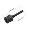 thumbnail image 2 of Uxcell 6 Pcs 1/2" Drive x H5(5mm) Impact Hex Bit Socket, Metric 2.36" Length, CR-MO Steel, 2 of 7