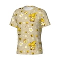 thumbnail image 5 of Qekee Cute Bee Gnomes Classic Fit T-Shirt Men's Shirt Men's Tight Short Sleeves for Exercise, Running, Mountaineering - Cute Bee Gnomes, 5 of 9