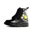thumbnail image 3 of Bota Coqueta para Niña Charol Negro Con Luces Led Estrellita, 3 of 6