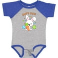 thumbnail image 3 of Inktastic Happy Easter Bunny with Eggs and Carrot Boys or Girls Baby Bodysuit, 3 of 5