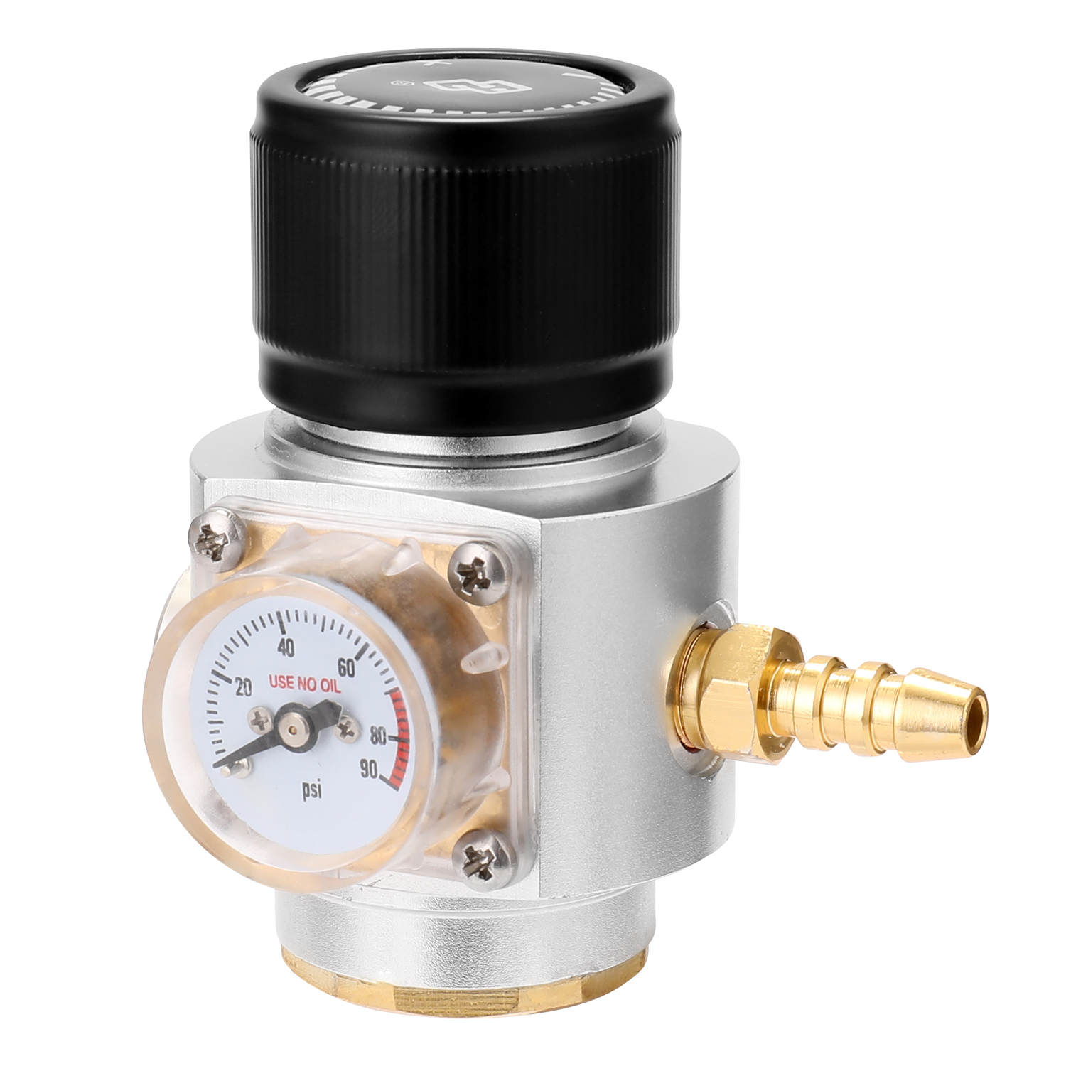 Sodastream CO2 Mini Gas 090 PSI Gauge for Soda Water Beer Kegerator