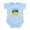 Sky Blue, variant on CafePress - Pray For Ukraine Body Suit - Baby Light Bodysuit, Size Newborn - 24 Months
