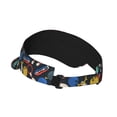thumbnail image 2 of Zufioo Bowling Ball Print Adult Hollow Hat, Sun Protection Sports Hat - Sweat-absorbent, Adjustable Velcro Style, Unisex, Suitable for Outdoors, 2 of 7