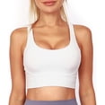 thumbnail image 3 of Grace Form Strappy Sports Bra for Women Padded High Impact Push Up Athletic Running Sports Bra Workout Top Yoga Bra, 3 of 12