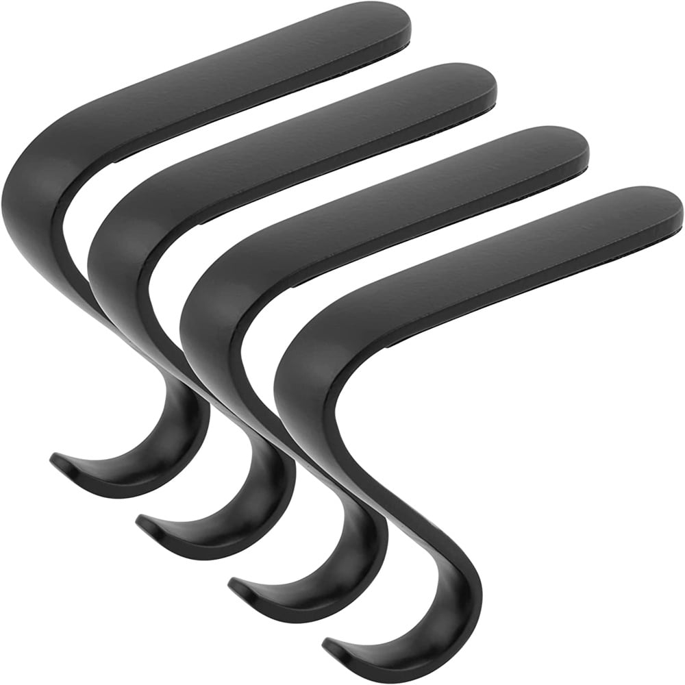 4 PCS Christmas Stocking Mantel Hooks Mantle Fireplace Topper