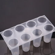 Yesbay 8Pcs Ice Cream Lolly Maker Form DIY Pop Mould Frozen Popsicle Yogurt Molds Tools