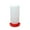 Red, variant on Automatic Chicken Water Feeder - 1L Poultry Waterer for Chickens, & Quail, Heavy-Duty Screw-On Base with Translucent Jar