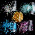 thumbnail image 3 of 5 Colors Alphabet Holographic Laser- Letters Chunky Glitter Epoxy Resin Festival Chunky Letters Mixed Sequins 2g Per, 3 of 5
