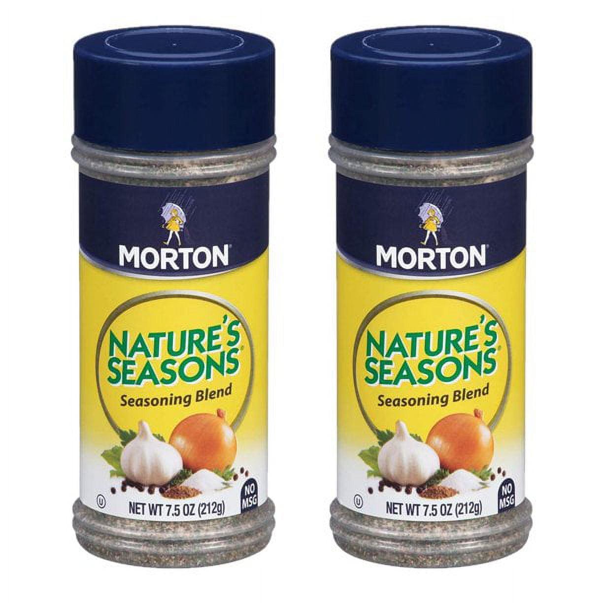 Morton Nature's Seasons Seasoning Blend Salt 6pk 7.5 212g No MSG