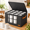 DARK GRAY-15.7''L x 11.9''W x 11.8''H, variant on Dark Gray 4 Piece Tableware Storage Chest Set, 6.5'' x 12'' + 6'' x 10''+5.5'' x 9''+5'' x 7''