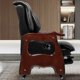thumbnail image 5 of Swivel Modern Office Chair Executive Comfort Boss Leather Home Office Chair Computer Lazy Mobile Sillas De Oficina Furniture My Lux Decor Round, 5 of 28