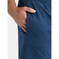thumbnail image 4 of Athletic Works Men's and Big Men's Soft ButterCore Shorts, 6" & 8" Inseams, Sizes XS-5XL, 4 of 5