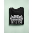 thumbnail image 3 of Grey Aliens Sweatshirt Men -Image by Shutterstock, Male 4X-Large, 3 of 4