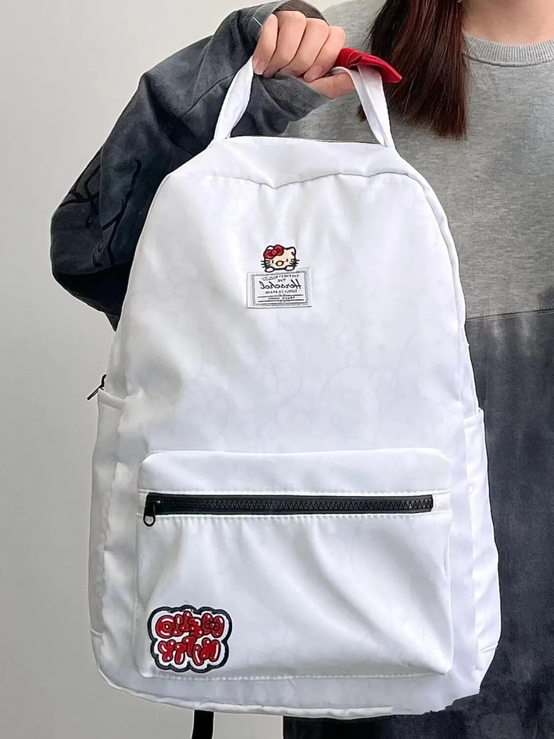 Aoger Hello Kitty Kawaii Large Capacity Backpack for Women, Cute Kurumi Design - Walmart.com Aoger Hello Kitty Kawaii Large Capacity Backpack for Women, Cute Kurumi Design - Walmart.com