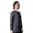 thumbnail image 2 of Landau ProFlex Tailored Fit 3-Pocket Snap-Front Scrub Jacket for Women 3038, 2 of 2