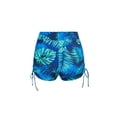 thumbnail image 3 of FORTANT Women's Floral Print Swim Boxer Shorts Side Tie Swimsuit Bottoms, Size S-4XL, 3 of 4