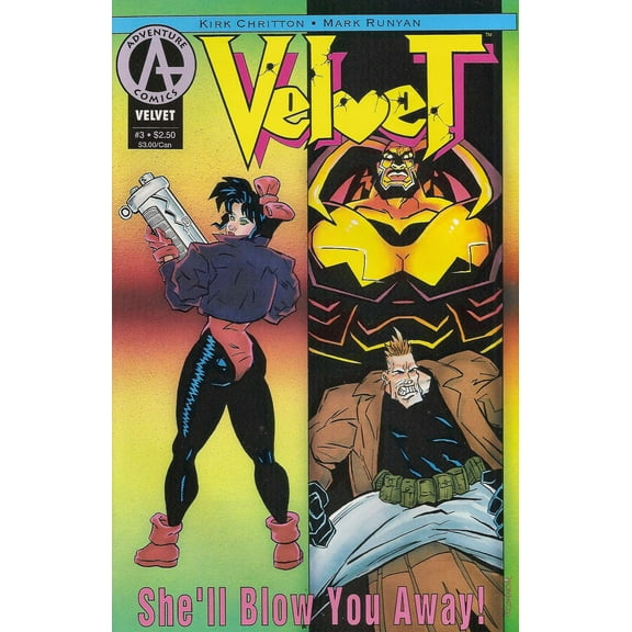 Velvet #3 VF ; Adventure Comic Book