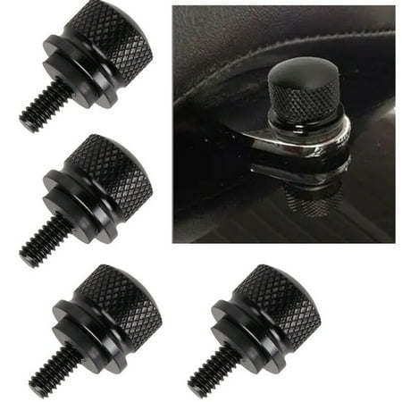 

4PCS Rear Seat Bolt Fender Mount Rear Rack Screw Nut For Harley Touring Softail