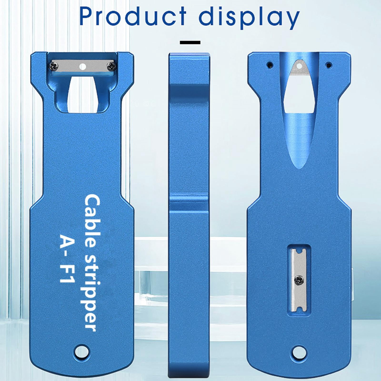 Optical Fiber Cable Sheath Cutter Aluminum, Easy Operation for Breakthrough Windows in Fiber Optic Risers