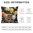 thumbnail image 5 of YINGXI Throw Pillow Cover,Birthday Gift Party Cushion Case Decoration for Sofa Couch Farmhouse 22x22in, 5 of 5