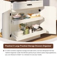 thumbnail image 3 of ChVans Large Kitchen Pantry Cabinet with 3 Drawers & 6 Door Storage Racks, 71" Tall Farmhouse Storage Cabinet with Metal-Reinforced Shelves for Kitchen Dining Room Living Room, 3 of 8
