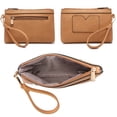 thumbnail image 7 of Female Satchel Handbags Shoulder Tote Top Handle Bags with Matching Wristlet Wallet, 7 of 7