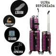 thumbnail image 5 of Set 3 Maletas De Viaje Carry On 10 Kgs Equipaje De Mano Ruedas Desmontables Cabina Avion, 5 of 5