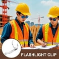 thumbnail image 3 of FUTUREORYY Portable Flash Light Holder for Belt Flashlight Clip in Stainless Steel 1Set for Outdoor Camping, 3 of 8