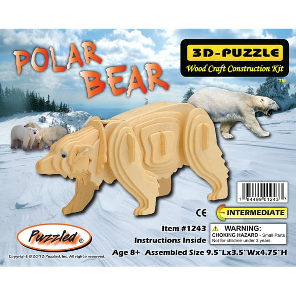 3D Puzzles - Polar Bear