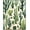 Green Cream Beige, Pattern 1, variant on ODIKA 2'x3' Washable Accent Rug Pet Friendly, Bedside Mat Botanical Abstract Sunset Gradient Contemporary Round Forest for Bedroom, Nursery, RV