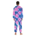 thumbnail image 7 of joogoo Blue Tie Dye Unisex Adults Onesies Pajamas Jumpsuits L, 7 of 7