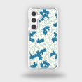 thumbnail image 1 of Samsung Galaxy S24 Étui Transparente - Design Pissenlit Bleu, 1 of 1